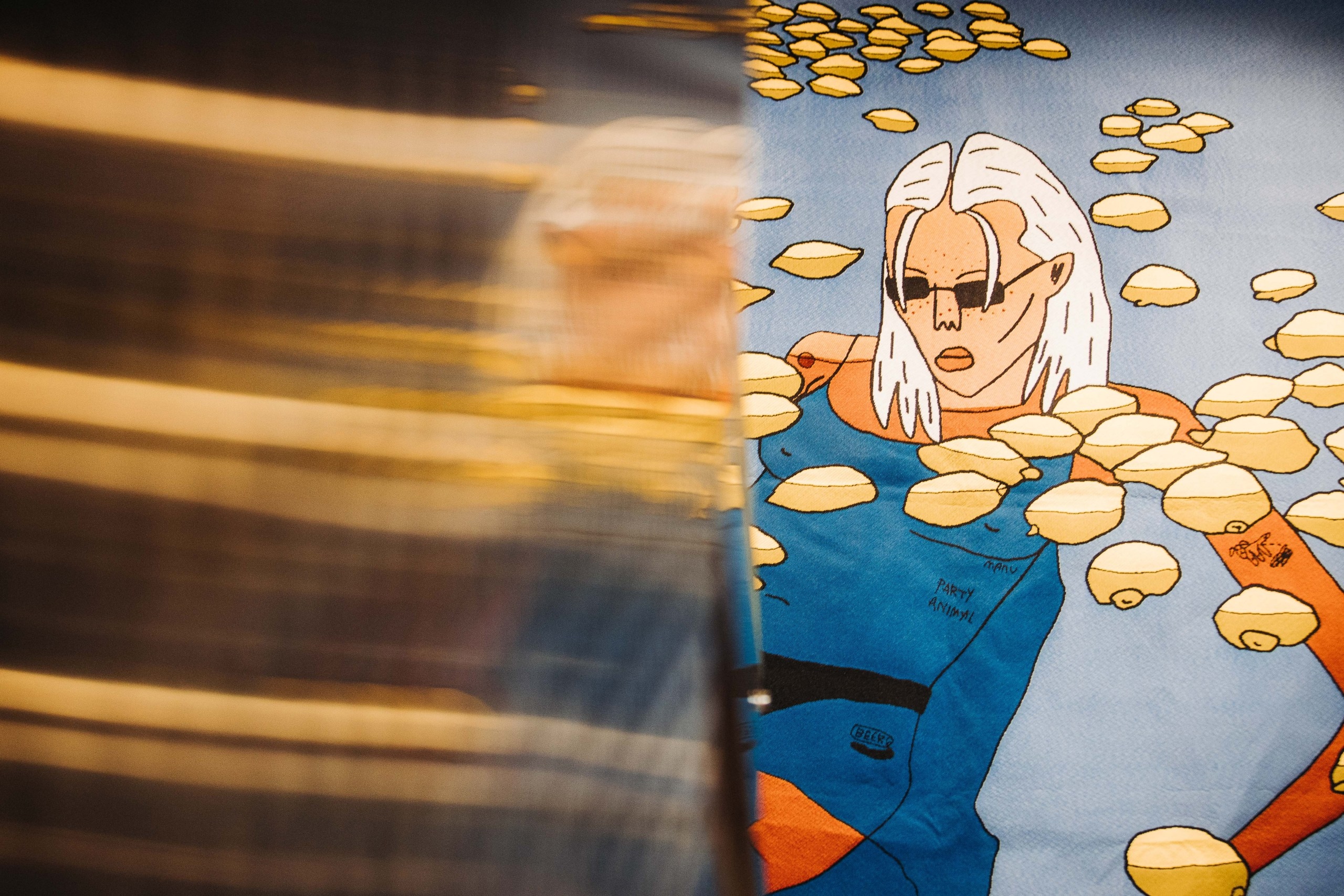 Работа Данила Дэге из текущей выставки АЙКИ ART